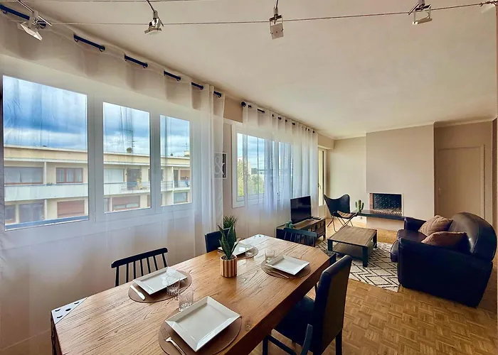 Apartmán Grand T2 Industriel Lumineux & Calme - Proche Esa *